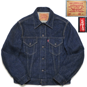 希少 未着用! LEVI'S 60's ビンテージ 557 サード 復刻 99年製 デニム ジャケット♪ 大戦 558 LVC 506xx リーバイス 501xx Gジャン 507 557