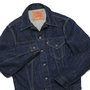 希少 未着用! LEVI'S 60's ビンテージ 557 サード 復刻 99年製 デニム ジャケット♪ 大戦 558 LVC 506xx リーバイス 501xx Gジャン 507 557の画像3