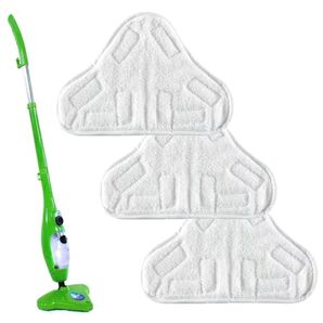 互換品3枚 H2OウルトラスチームマスターX5&H2O マイクロファイバーパッド 大掃除 年末 スチームモップ