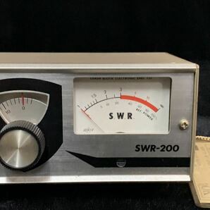 攸95） OSKER SWR-200 SWR計 アマチュア無線 動作未確認 ジャンク の画像3
