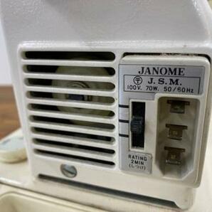 sa120 JANOME ジャノメ MODEL 804 フットコントローラー付き 通電、簡易動作確認済 カバー欠品 蛇の目ミシン工業 完全売切り！の画像8