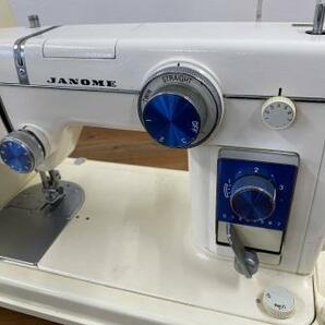 sa120 JANOME ジャノメ MODEL 804 フットコントローラー付き 通電、簡易動作確認済 カバー欠品 蛇の目ミシン工業 完全売切り！の画像7