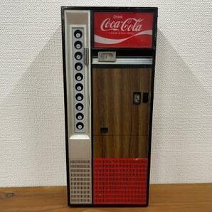 Haコンパクト Coca-Cola コカコーラ 自動販売機風ラジオ ヴィンテージ レトロ アンティーク 現状品 動作未確認 キズ有の画像1