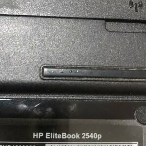 ジャンクノートPC2台 HP EliteBook2540p 富士通LifeBookMH380/1Aの画像4