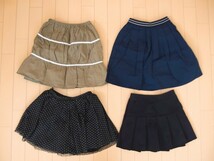 【120cm～130cm】春夏 女の子 子供服 39点 セット まとめて/長袖 半袖 ワンピース レギンス インナーウェア エプロン 帽子 ブランド 福袋_画像6