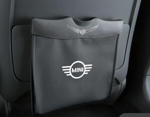 BMW MINI ミニ★車用収納ケース 車用ゴミ箱 車載ゴミ袋★ブラック★