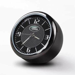 新品★ランドローバー Land Rover★車載用 クオーツ時計 インテリア 蓄光　クォーツ ボタン電池式 さす針夜光