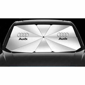 * очень редкий * Audi * зонт type затеняющий экран, шторки от солнца автомобильный затеняющий экран, шторки от солнца навес передний покрытие стекло покрытие одним движением складной *144x73cm*