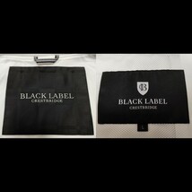 ブラックレーベル クレストブリッジ■シャドーチェック柄 Lサイズ ホワイト Wジップ パーカーブルゾン BLACK LABEL CRESTBRIDGE_画像10