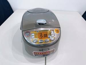 NP-VV10 象印 ZOJIRUSHI プラチナ圧釜　豪熱沸騰IH 炊飯器 炊飯ジャー (5.5合炊き)　2020年製 通電確認済み 動作品　中古