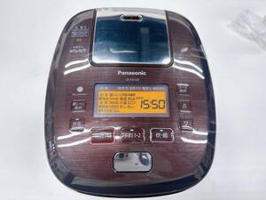 SR-PA109 Brown Panasonic Panasonic changeable pressure IH jar rice cooker (5.5...) 2019 year made electrification has confirmed operation goods (s064)