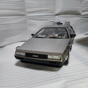 デロリアン1/6 株式会社ホットトイズジャパン BACK TO THE FUTURE DELOREAN TIME MACHINE バックツゥザフューチャー開封済み訳ありの画像9