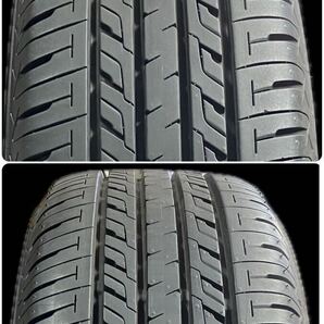 2022年製.国産タイヤ付 シルフィ 195/60R16 6J+42 4穴 PCD100 ハブ径60 純正 16インチ アルミ ホイール 4H ピッチ100 ブルーバードの画像3