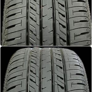 2023年製タイヤ付 アドバン 195/50R15 6.5J+38 4穴 PCD100 15インチ アルミ ホイール RC ADVAN 4H ピッチ100 MADEinJAPAN パールホワイトの画像2