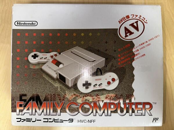 Nintendo ニンテンドー New Famicom ニューファミコン AV仕様ファミコン 新品同様
