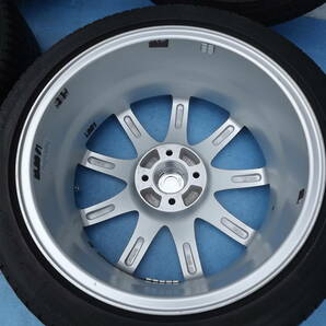 即決時 本州のみ 送料無料 WEDS アルミホイール 17×7J+45 4H 100 MICHELIN PRIMACY HP 215/45R17 2018製 4本 コンパクトカー等の画像6