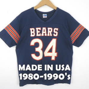 80s 90s USA製 シカゴ ベアーズ ★ フットボール Tシャツ L ★ ローリングス社製 アメフト NFL アメリカ製 ビンテージ オールド メンズ