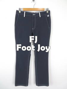 FJ フットジョイ ★ 春夏 ストレッチ スリム ゴルフ パンツ 紺 W30 ★ Foot Joy ネイビー メンズ ゴルフウェア 薄手 速乾