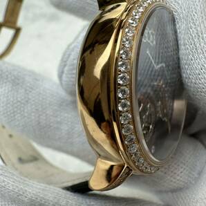 美品【MEMORIGIN】メモリジン ハローキティ 限定100本 トゥールビヨン ダイヤベゼル 手巻き レディース腕時計 手巻き の画像6