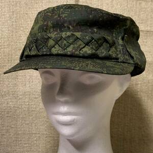 新品 未使用品 詳細不明 ロシア製 デジタルフローラ迷彩 戦闘帽 キャップ ⑭ 58cm デジフロ