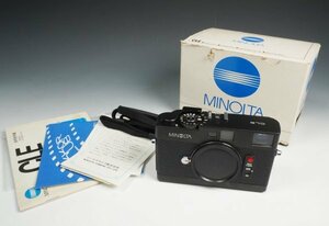  purchase selling out MINOLTA CLE body original box attaching 