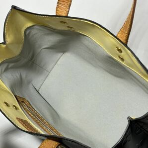 【美品】ルイヴィトン ヴェルニ 1016 ハンドバック マット モノグラム LOUISVUITTON トートバッグ リードPM ブラック の画像6