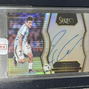 ★ディバラ Paulo Dybala PANINI select soccer on card auto★アルゼンチン代表 ユヴェントス ローマ サイン オート 直書きの画像1