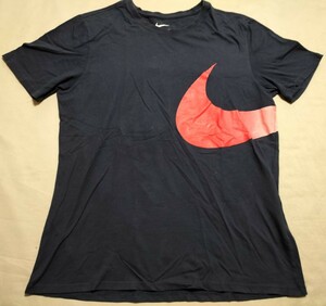 NIKE ナイキビッグロゴ ビッグスウッシュロゴTシャツ　Lサイズ