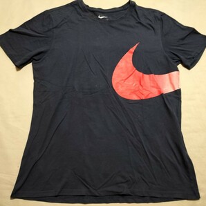 NIKE ナイキビッグロゴ ビッグスウッシュロゴTシャツ　Lサイズ