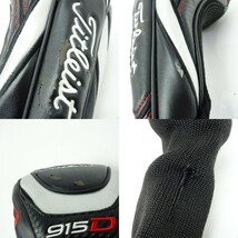 116♭Titleist/タイトリスト 915D2 ドライバー 9.5 FUJIKURA Speeder661 EVOLUTION2 S ゴルフクラブ ※中古_画像10