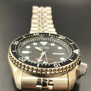 セイコー ダイバー SEIKO SUCUBA diver's 200M メンズ 自動巻き 7S26-0020 ブラックボーイ 稼働品の画像10