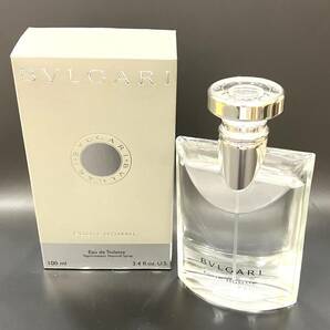 残量9割 BVLGARI POUR HOMME ブルガリ プール オム オーデトワレ ODT 香水 フレグランス 100mlの画像1