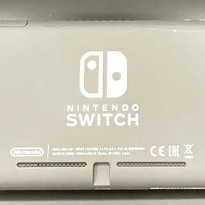 【中古品】 Nintendo Switch Lite ニンテンドースイッチライト 本体セット グレー 通電確認済の画像6
