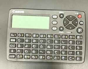 動作確認済み　Canon　簡単ポケット辞書　wordtank IDP-500 国語辞典　漢字辞典　電卓　電子辞書　キャノン