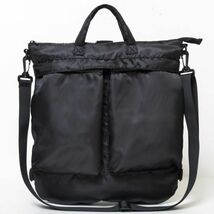 z 215 GUARD HELMET BAG BLACK 肉厚な中綿 軽量3WAYバッグ 送料350円_画像1