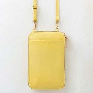 + 180 NATURAL BEAUTY BASIC LEMON ガバッと開くスマホショルダー 送料350円