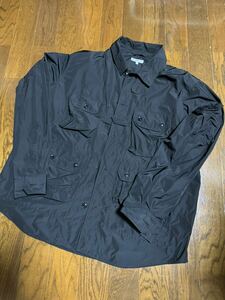 Engineered Garments 22SS Explorer Shirt Jacket L Black Memory Polyester