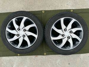 ★ MK21S パレットSW　純正　14インチ　アルミホイール　PCD100　4穴　4.5J　+50　タイヤ　165/55R14 2020年製 4本 SET