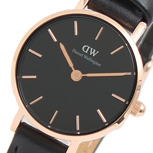 ダニエルウェリントン DANIEL WELLINGTON 腕時計 DW00100444 PETITE PRESSED SHEFFIELD 24mm レディース ブラック