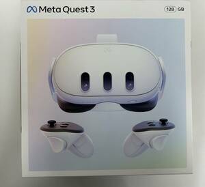 新品 メタクエスト3 オールインワンVRヘッドセット 128GB 未開封品 Meta Quest3 バーチャル VR