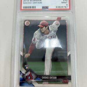 2018 Bowman 大谷翔平 ルーキーカード 鑑定済品 PSA カードの画像1