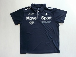 DESCENTE デサント Move Sport ムーブスポーツ ポロシャツ DAT-4411 L USED