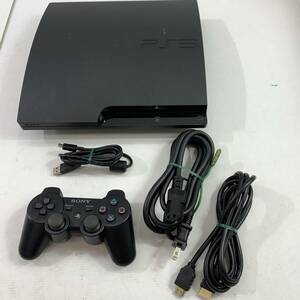 (25520)▲【1円～】PS3本体 箱無し / 動作確認済み CECH-3000A 160GB / チャコール・ブラック Sony PlayStation3 中古品