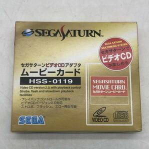 (26340)∞【1円～】セガサターン ビデオCDアダプター HSS-0119 ムービーカード 中古品の画像1