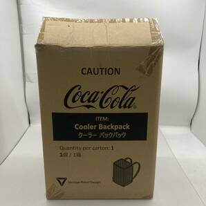 (26349)∞【1円～】コカ・コーラ クーラーバックパック ブラック Coca Cola 箱あり 中古品の画像8