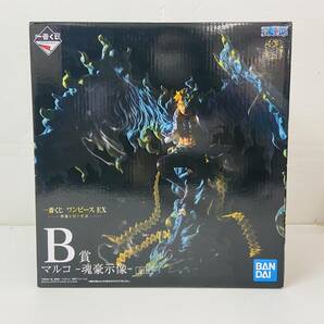 (26542)〇【未開封】一番くじ ワンピースEX 悪魔を宿す者達 B賞 マルコ 魂豪示像 フィギュア 現状品の画像1