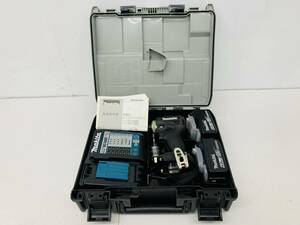 (26804)□makita(マキタ) 充電式インパクトドライバー TD172D/充電器 DC18RF/バッテリー BL1860B セット 中古品