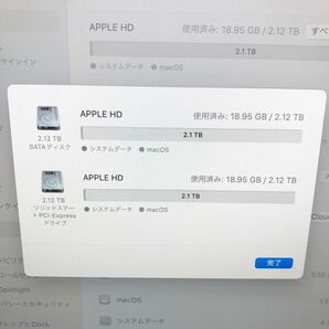 Apple iMac Retina 5K 27インチ 2019 Corei5 32GB FusionDrive2TB RadeonPro580X MRR12J/Aの画像10