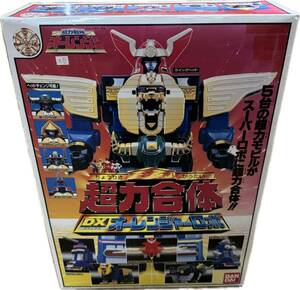  rare condition excellent Chouriki Sentai Ohranger super power . body DXo- Ranger Robot 1 period box Bandai BANDAI that time thing 