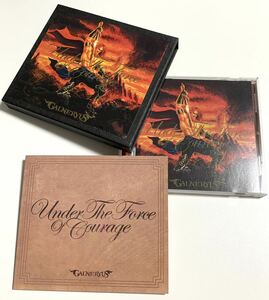 【合わせ買い不可】 UNDER THE FORCE OF COURAGE CD GALNERYUS